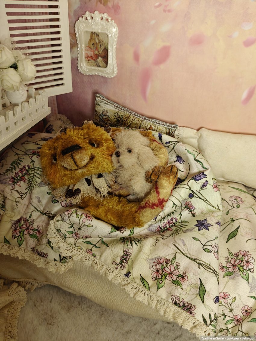 Ленивчик дома — Авторские мишки Тедди и друзья: фото