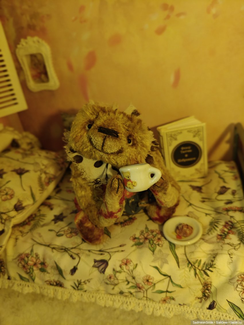 Ленивчик дома — Авторские мишки Тедди и друзья: фото (фото 7)
