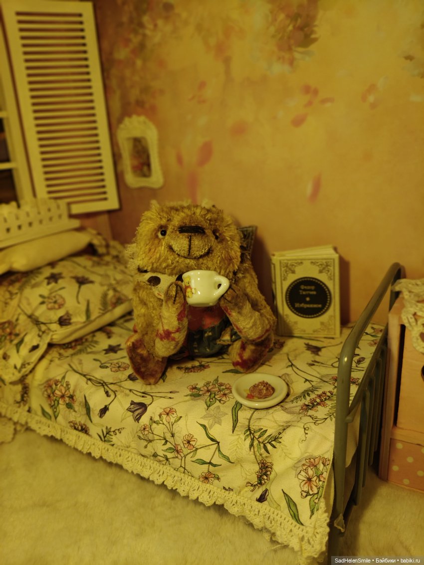 Ленивчик дома — Авторские мишки Тедди и друзья: фото (фото 5)
