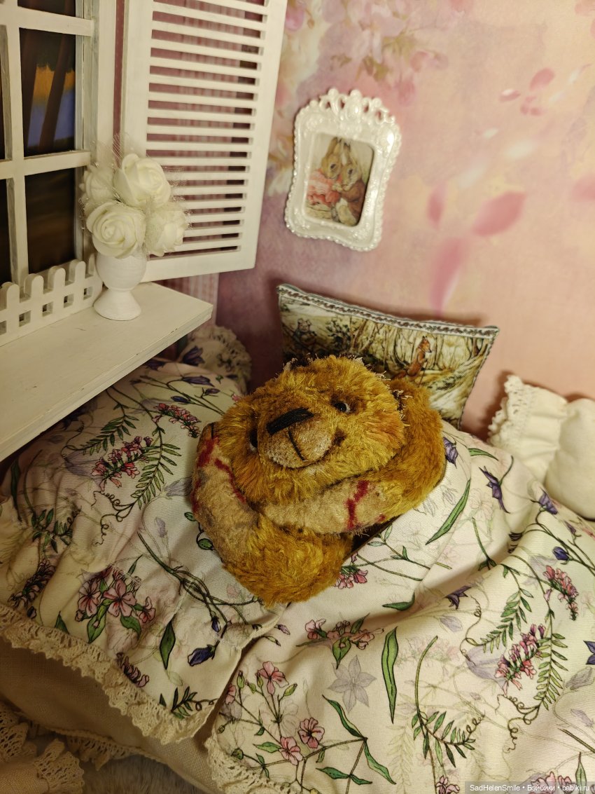 Ленивчик дома — Авторские мишки Тедди и друзья: фото (фото 8)