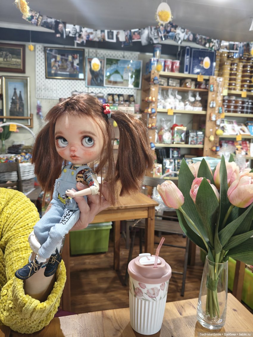 Милаша вышла на прогулку — Куклы Blythe (Блайз) ООАК: кастом (фото 8)