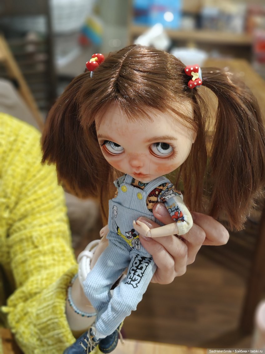 Милаша вышла на прогулку — Куклы Blythe (Блайз) ООАК: кастом (фото 5)