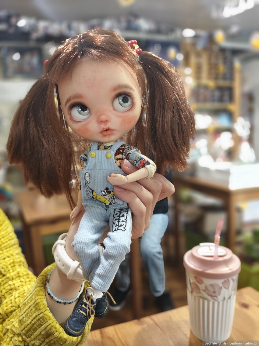 Милаша вышла на прогулку — Куклы Blythe (Блайз) ООАК: кастом (фото 6)