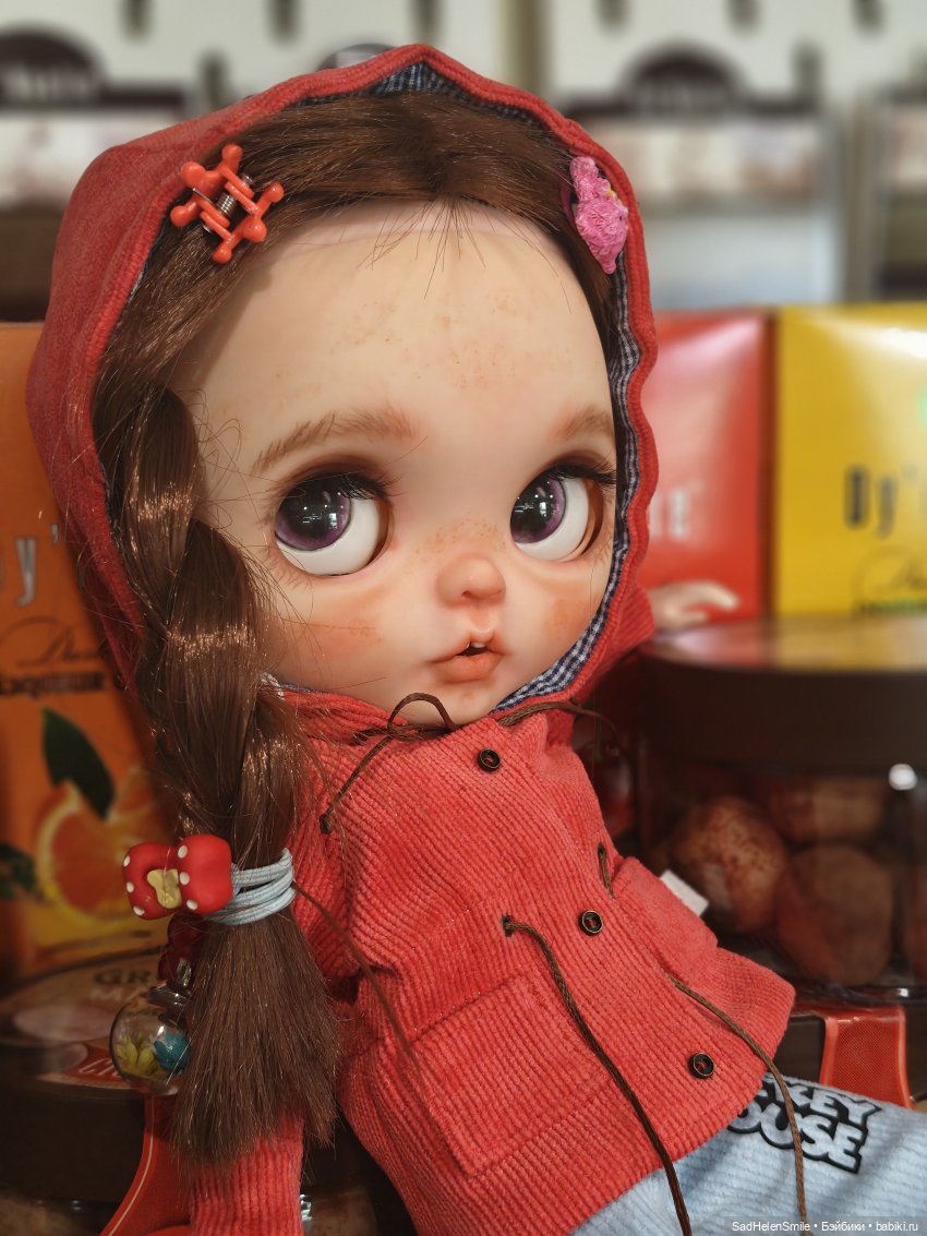 Милаша вышла на прогулку — Куклы Blythe (Блайз) ООАК: кастом