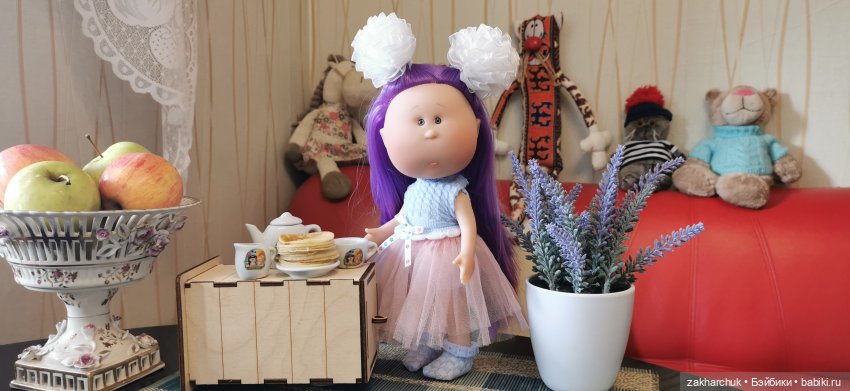 Ах, эти сладкие булочки — Куклы Nines d'Onil (Нинес): Миа (Mia) (фото 9)