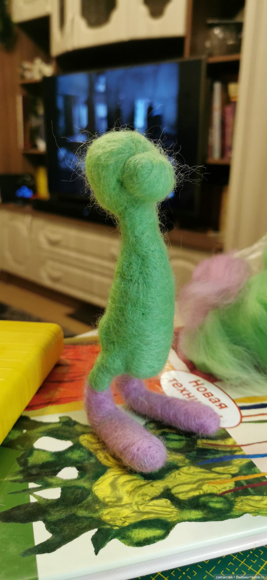 Валяю таракашку. Во мне резко проснулся валяльщик и скульптор (фото 8)