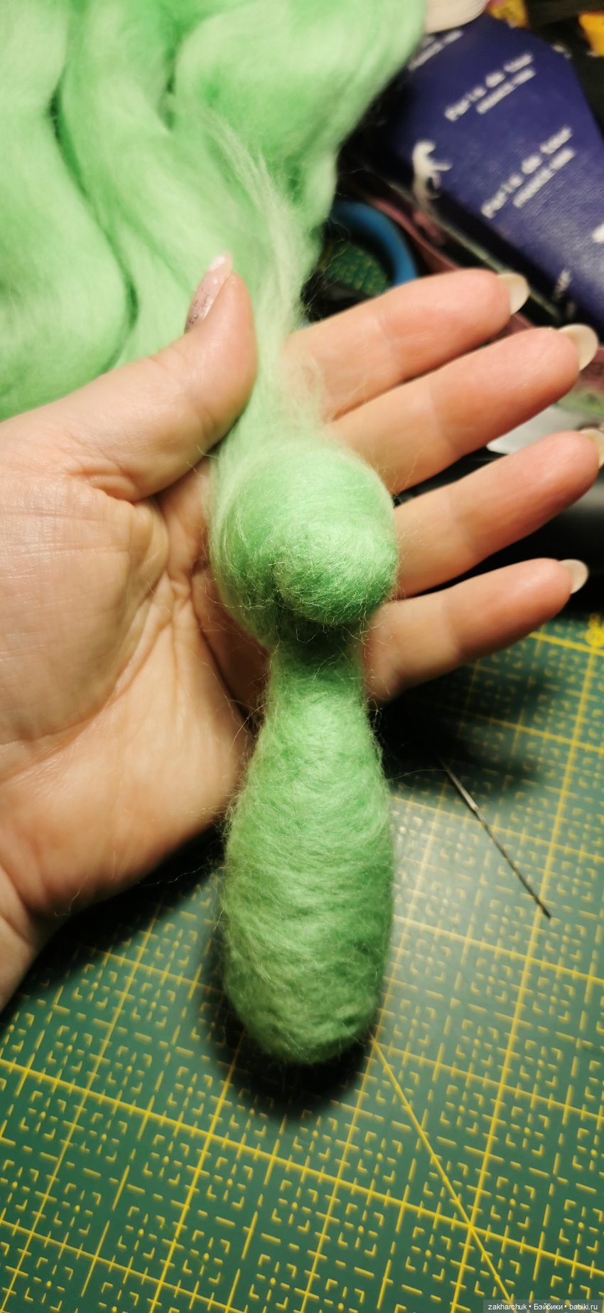 Валяю таракашку. Во мне резко проснулся валяльщик и скульптор (фото 7)