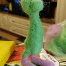 Валяю таракашку. Во мне резко проснулся валяльщик и скульптор