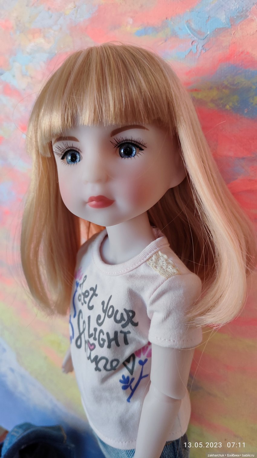 Знакомтесь, девочка руби ред Агата | Бэйбики Знакомтесь, девочка руби ред Агата (фото 6)