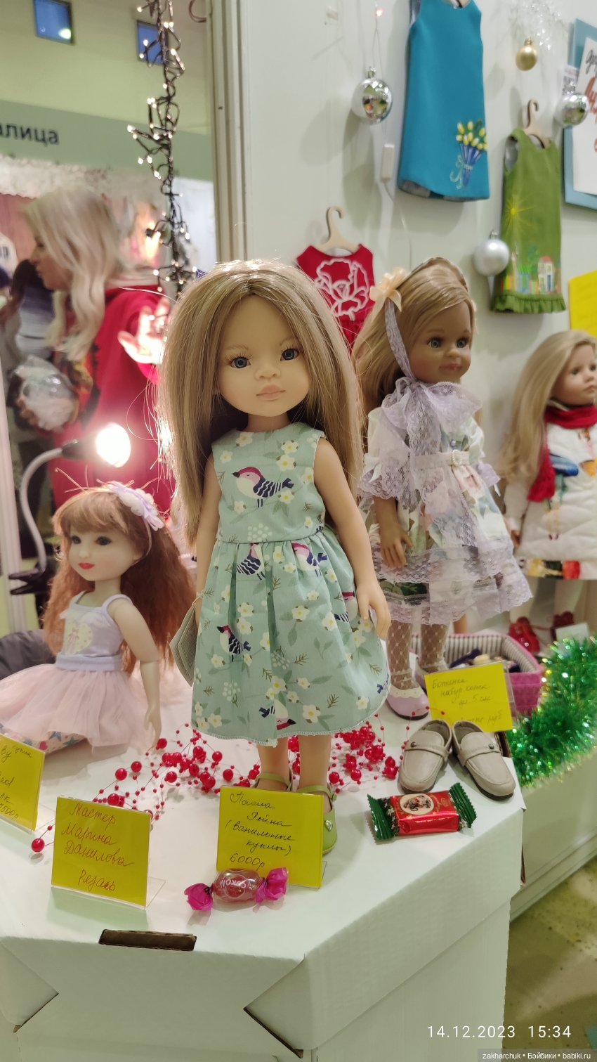 Как я съездила на выставку кукол Искусство куклы в этом году