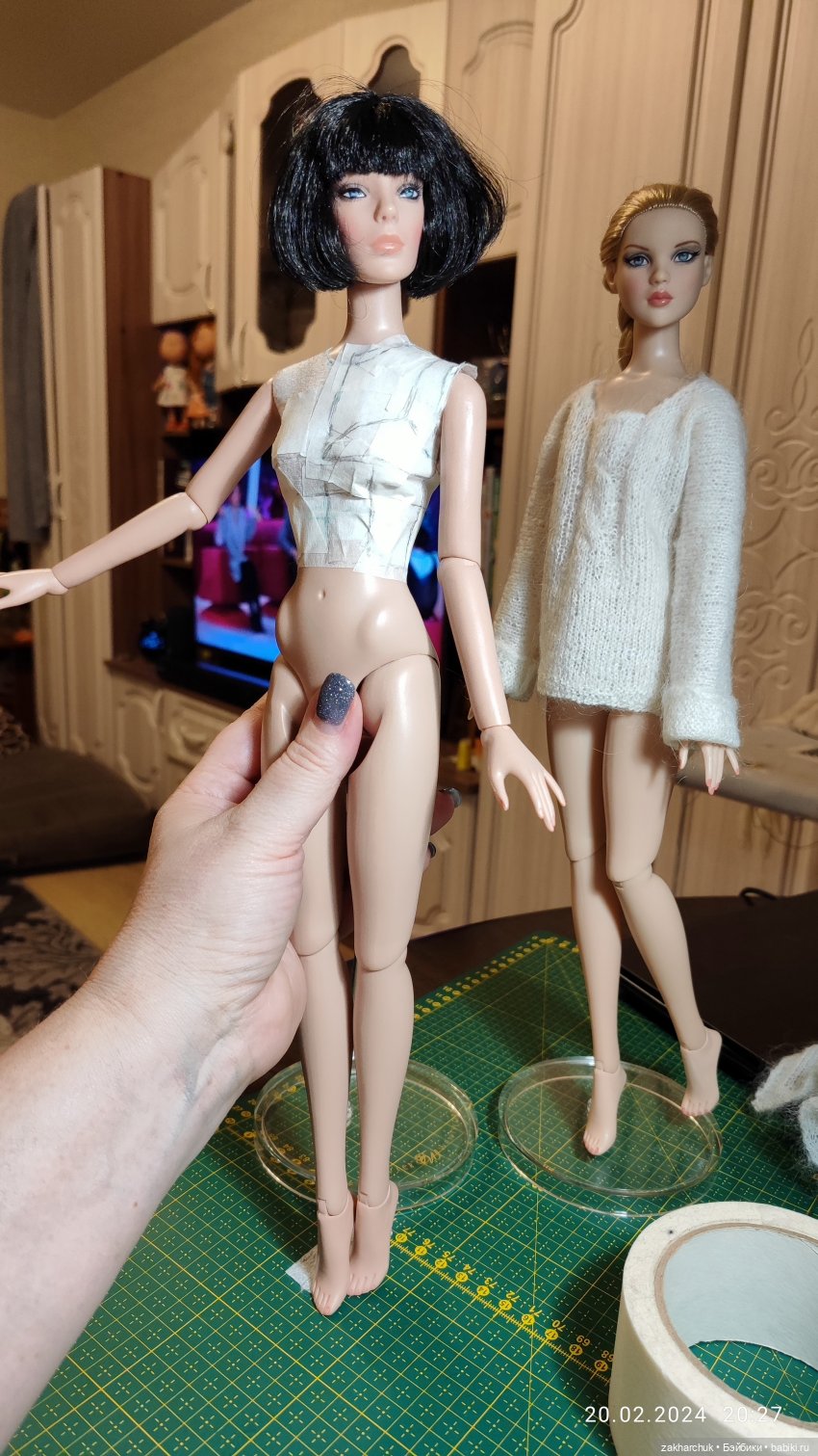 Мои фешен-куклы Тоннер, модели Марлей и Ками (фото 9)