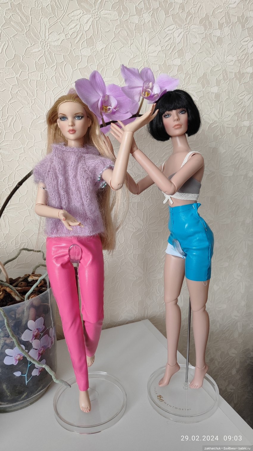 Мои фешен-куклы Тоннер, модели Марлей и Ками