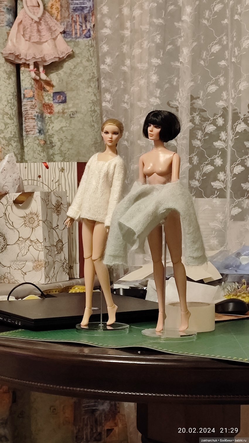 Мои фешен-куклы Тоннер, модели Марлей и Ками (фото 8)
