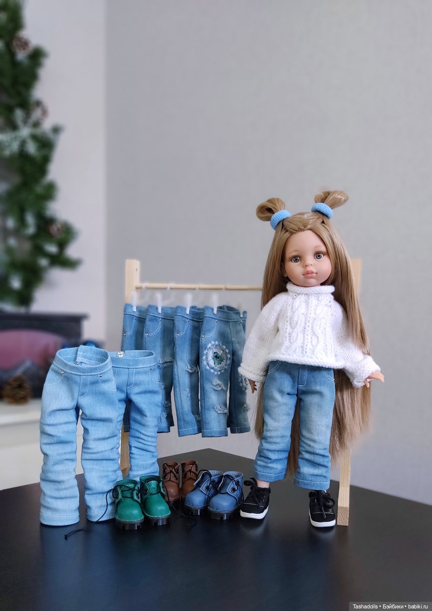 Наталья Гладких — Шью, вяжу одежду для кукол Паола Ре (фото 5)