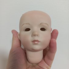 Как увеличить фарфоровой кукле глазницы?