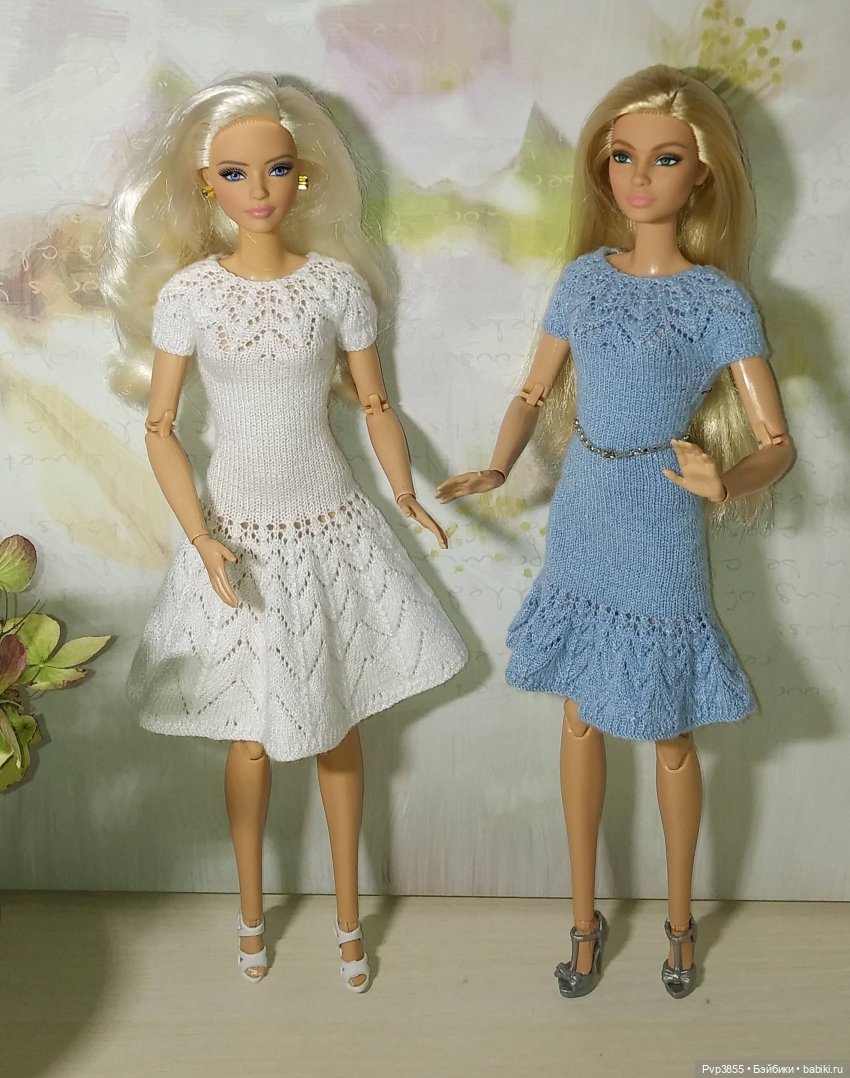 Блондинки в бело-голубом — Куклы Barbie (Барби): Looks (фото 10)