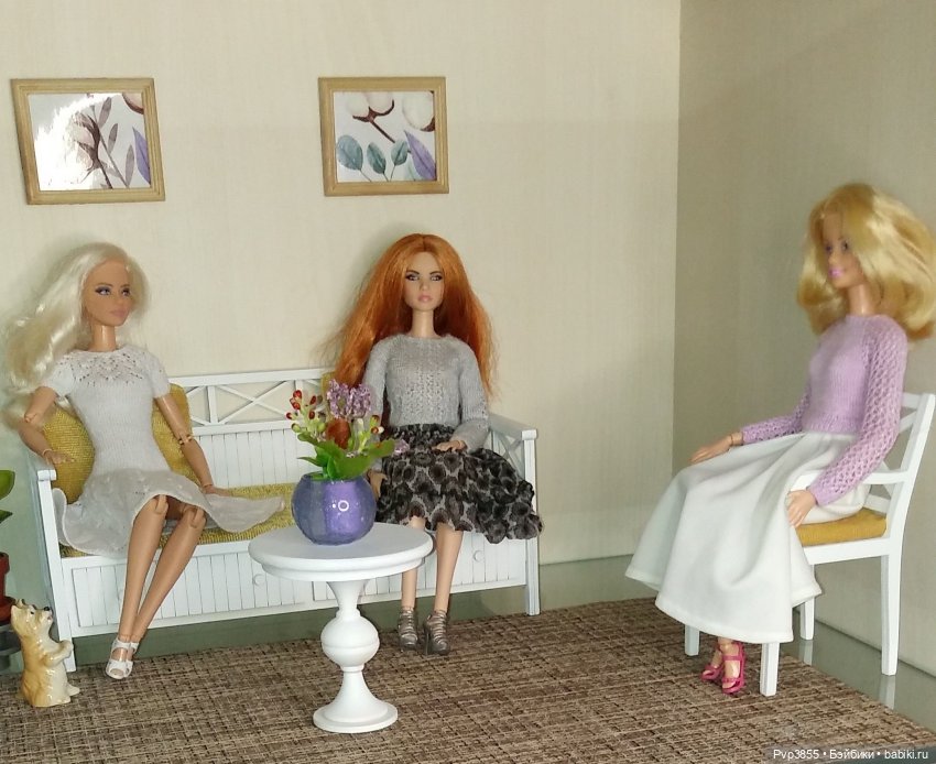 У моих Барби новая мебель (фото 6)