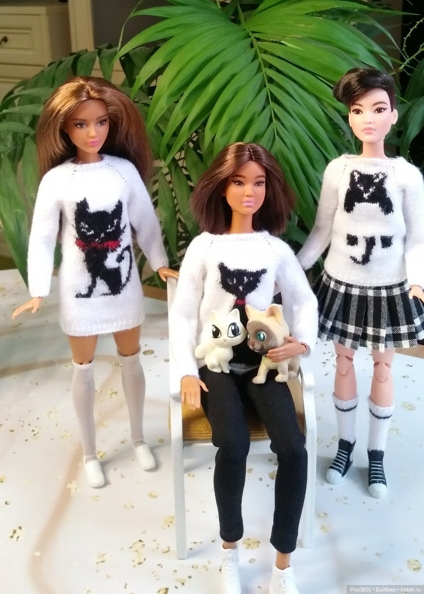 Котики... И песики — Куклы Barbie (Барби): Looks (фото 7)