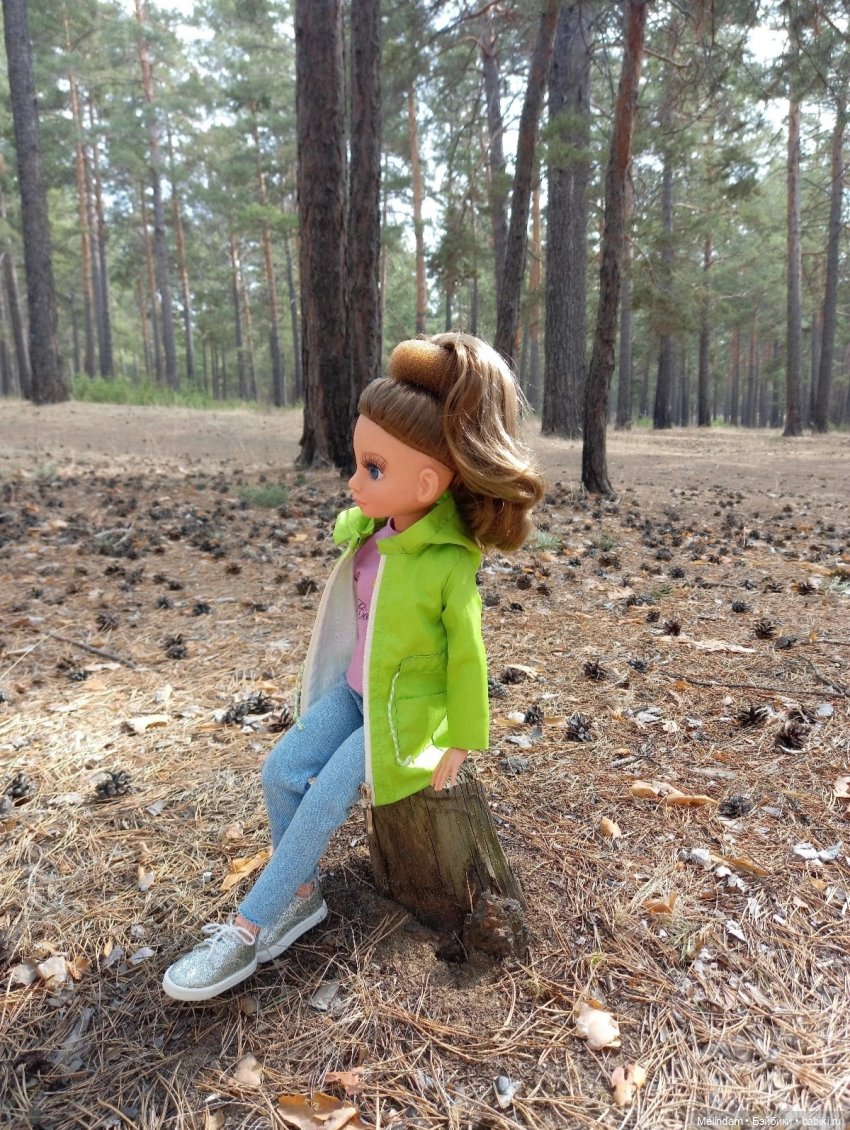 Мирэя. Первая прогулка — Российские куклы Весна (фото 10)