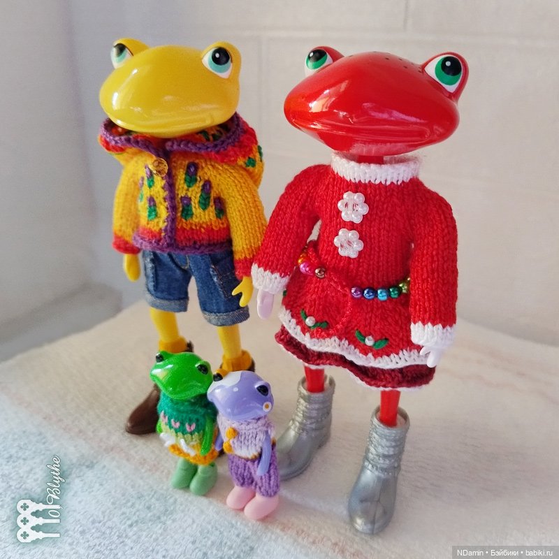 Новая лягушка в семью от Studio-uoo