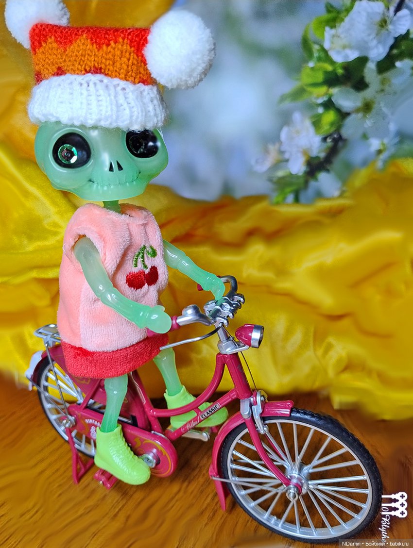 Кастом-пятиминутка: из скелетика Bone Walker (Studio-uoo) в инопланетянина