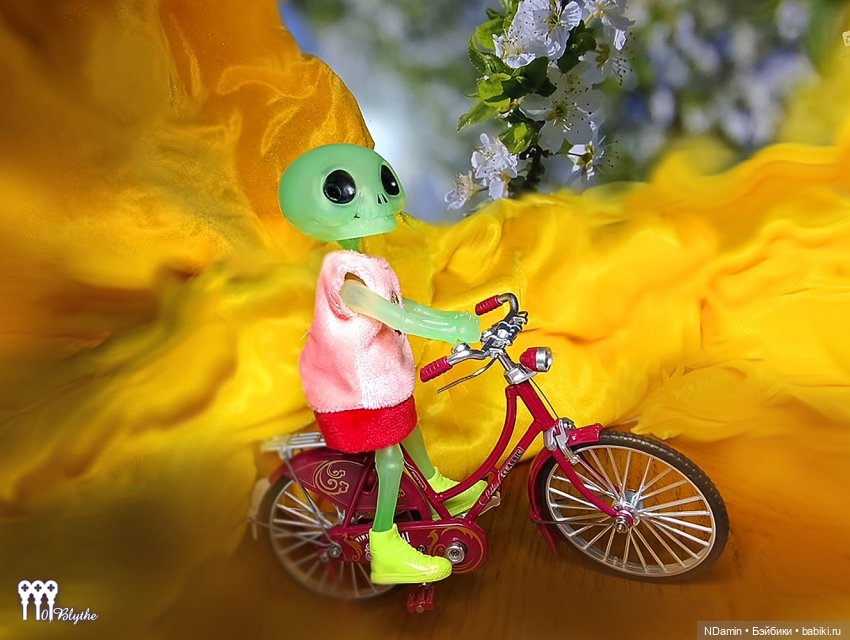 Кастом-пятиминутка: из скелетика Bone Walker (Studio-uoo) в инопланетянина