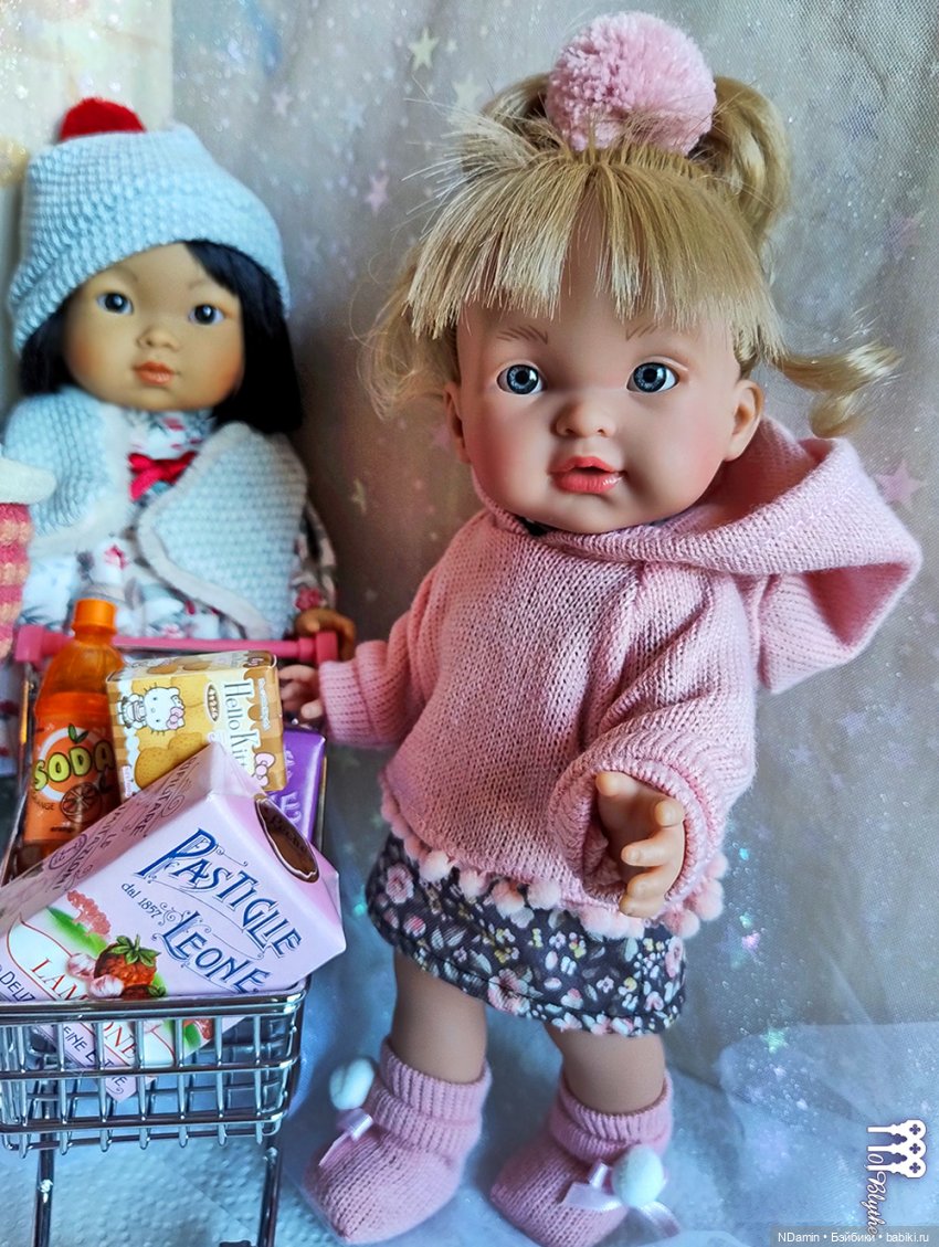 Испанские куклы девочки Llorens, 28 см