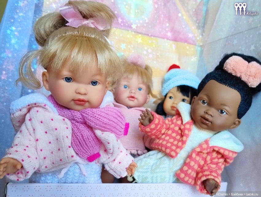 Испанские куклы девочки Llorens, 28 см