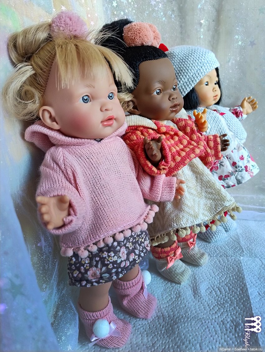 Испанские куклы девочки Llorens, 28 см (фото 8)