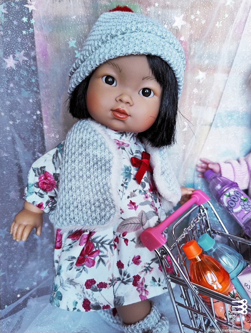 Испанские куклы девочки Llorens, 28 см