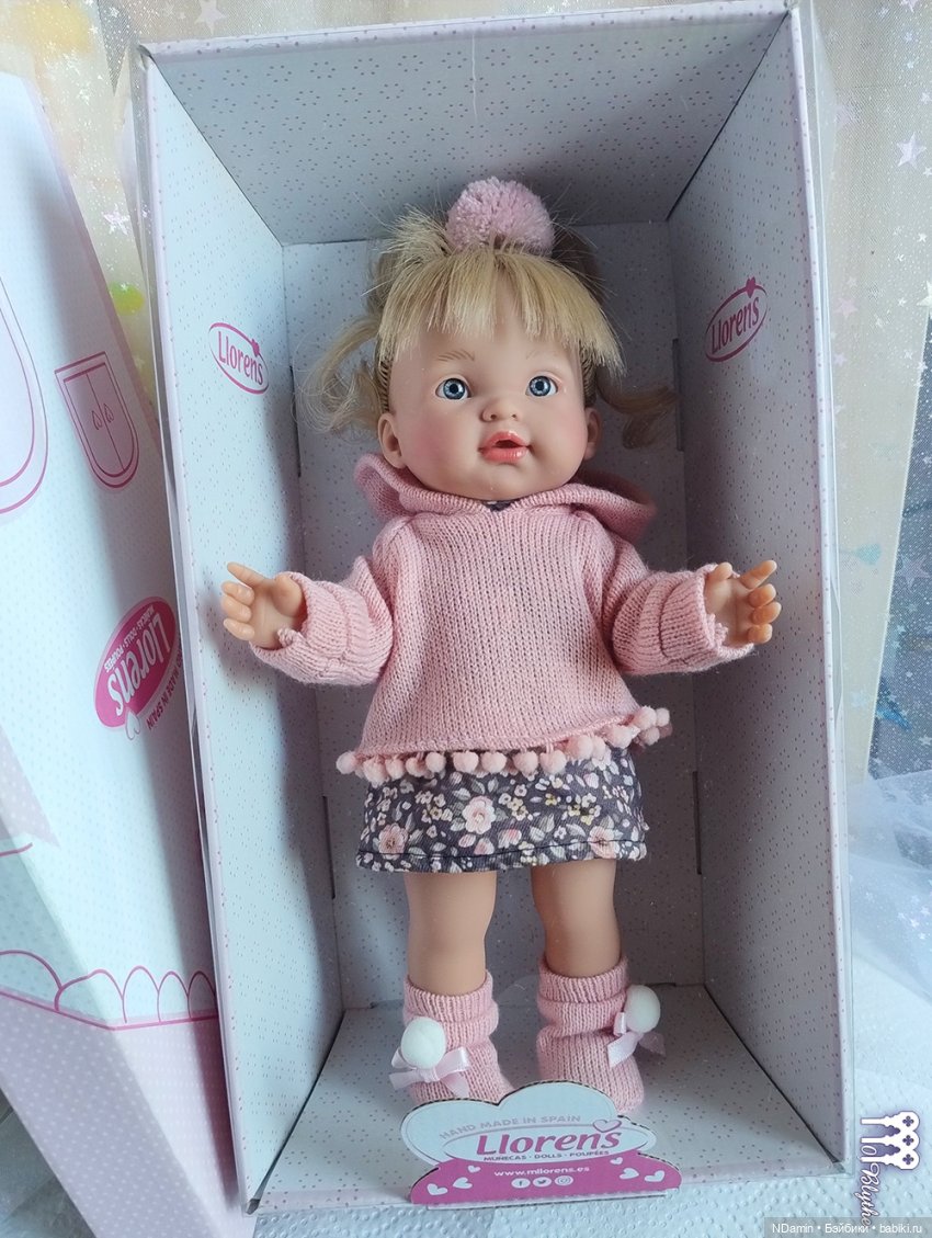 Испанские куклы девочки Llorens, 28 см (фото 5)