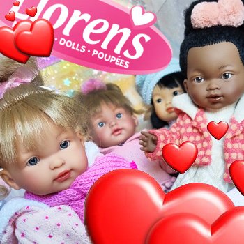 Испанские куклы девочки Llorens, 28 см