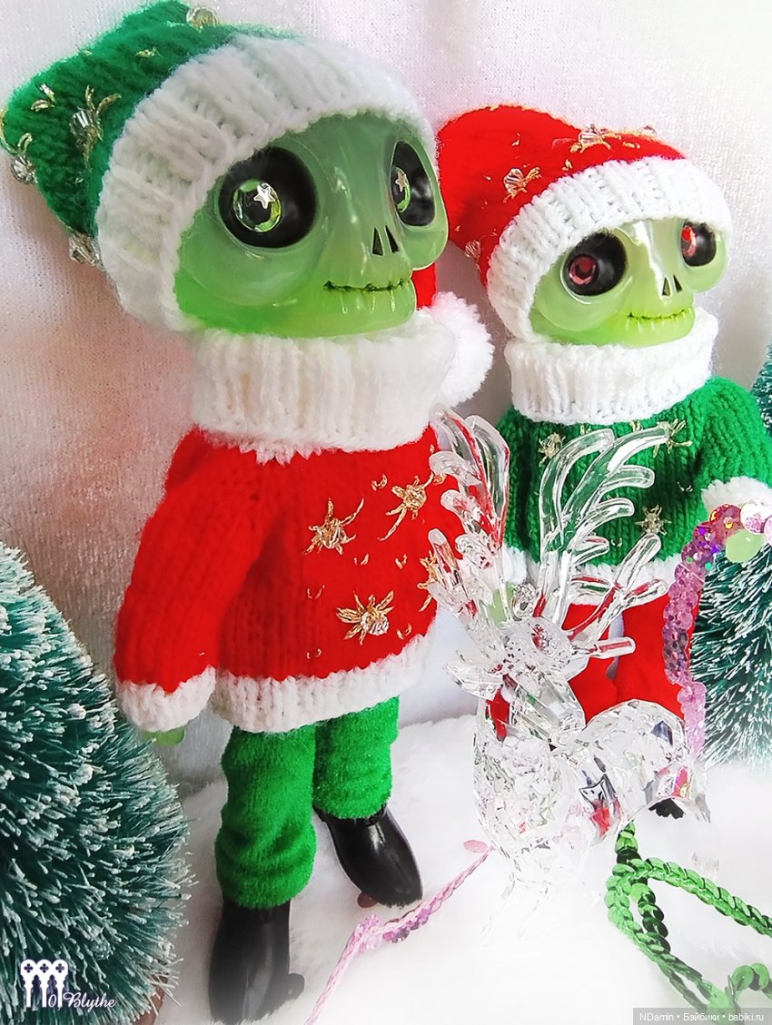 Иванушка и АлЬенушка. Инопланетянчик Bone Walker Iwanosuke (Studio-uoo) нашёл подружку (фото 10)