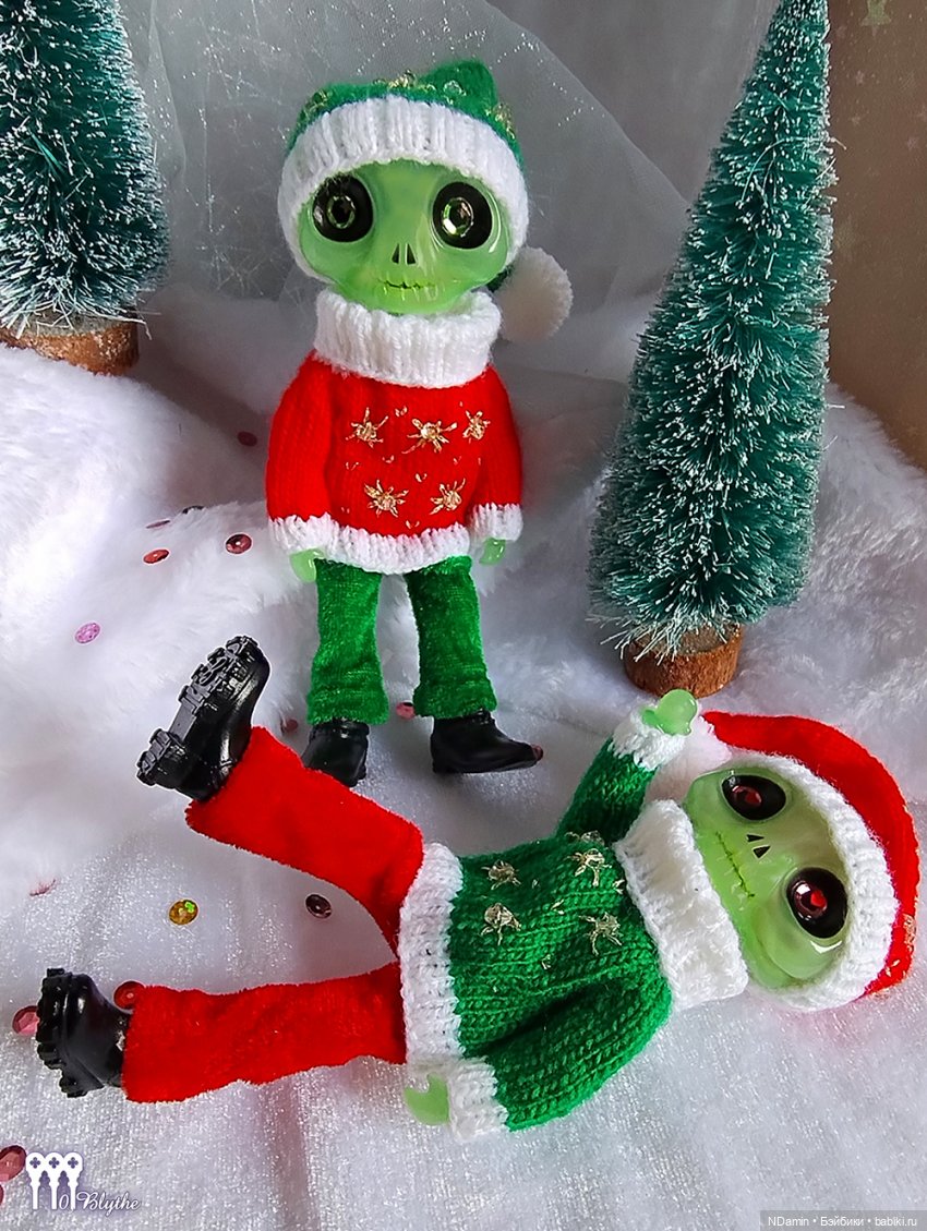 Иванушка и АлЬенушка. Инопланетянчик Bone Walker Iwanosuke (Studio-uoo) нашёл подружку (фото 6)