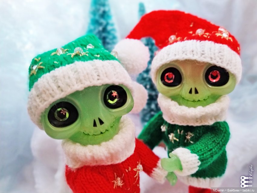 Иванушка и АлЬенушка. Инопланетянчик Bone Walker Iwanosuke (Studio-uoo) нашёл подружку