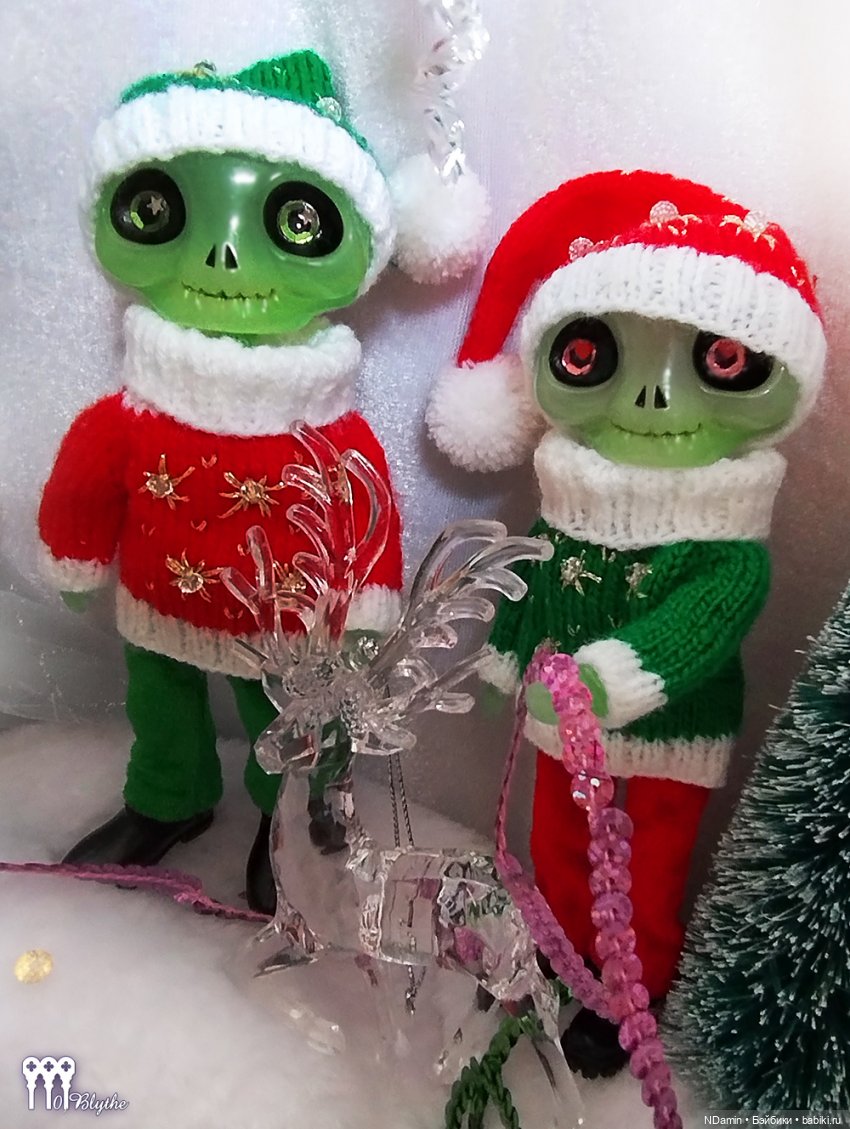 Иванушка и АлЬенушка. Инопланетянчик Bone Walker Iwanosuke (Studio-uoo) нашёл подружку (фото 9)