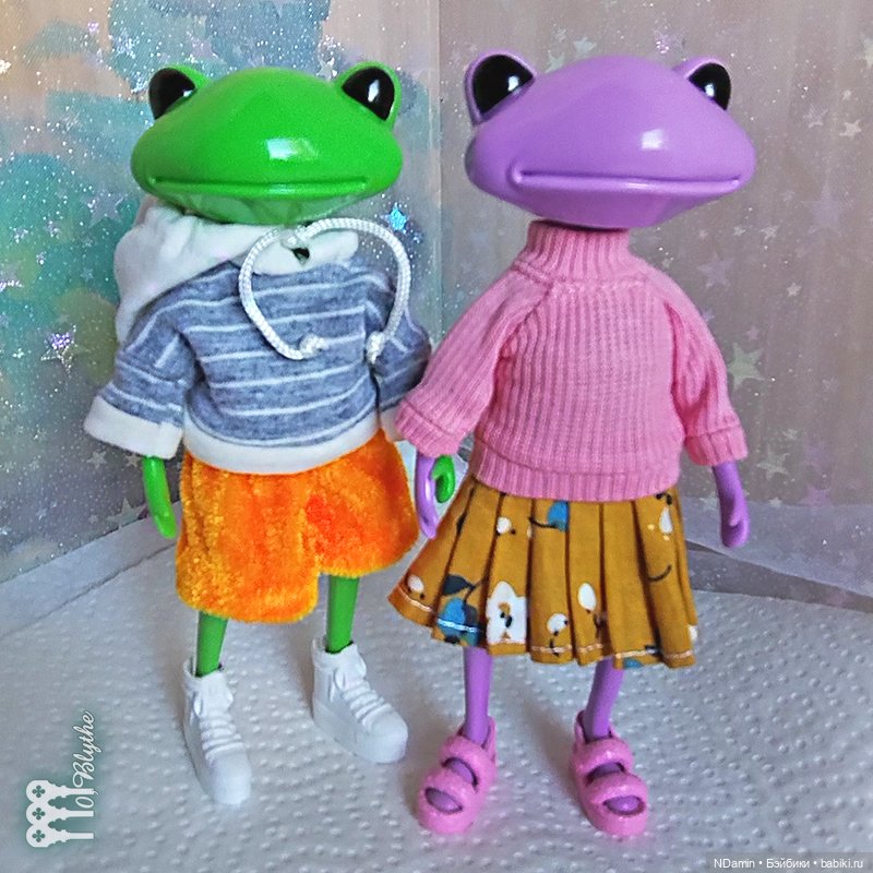 Лягушки Wanda и Milka от Studio-uoo. Несерьёзный обзор (фото 4)