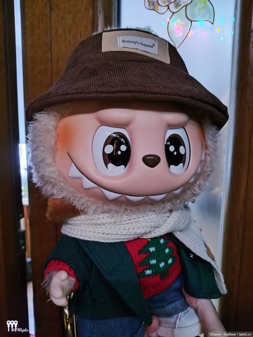 Приключения Бубуси. (Лабубу 38 см, FLIP WITH ME)