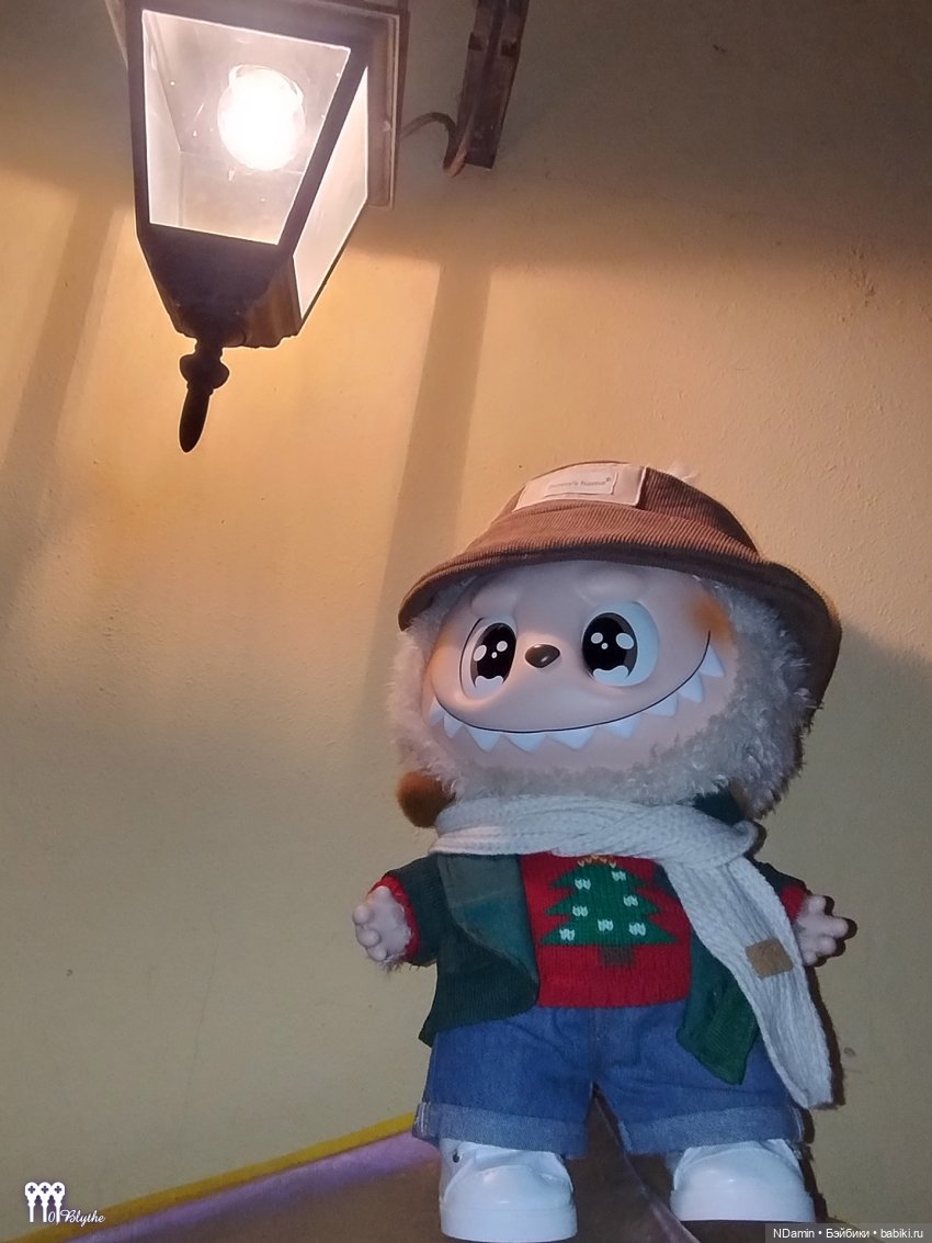 Приключения Бубуси. (Лабубу 38 см, FLIP WITH ME)