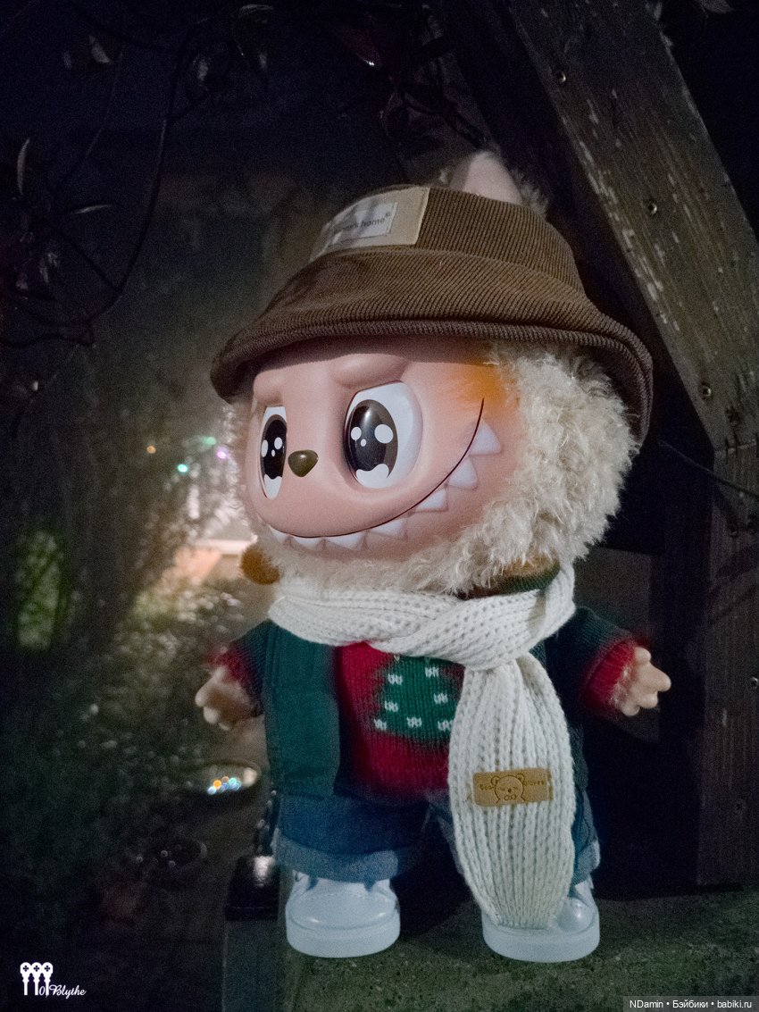 Приключения Бубуси. (Лабубу 38 см, FLIP WITH ME)