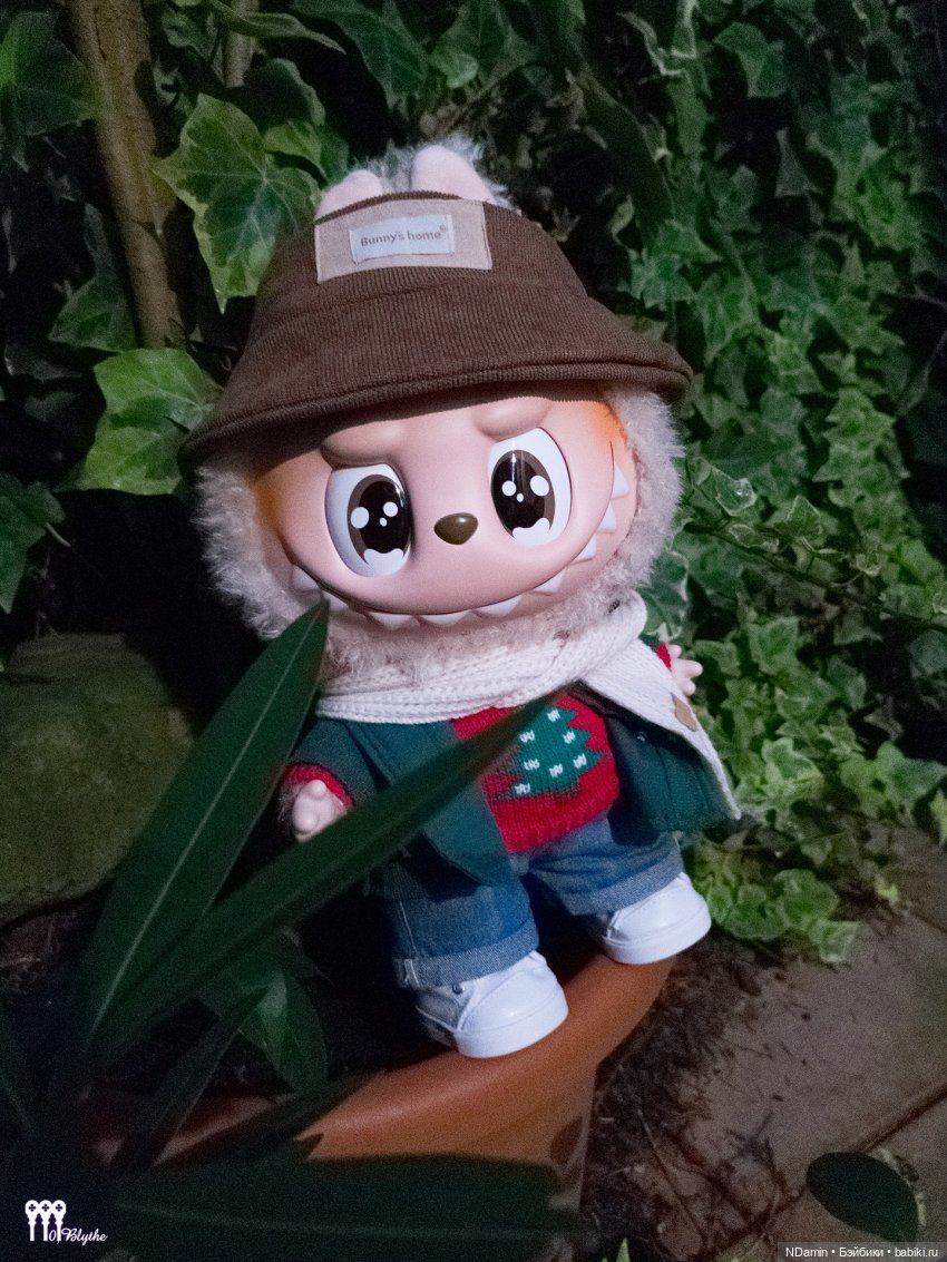 Приключения Бубуси. (Лабубу 38 см, FLIP WITH ME)