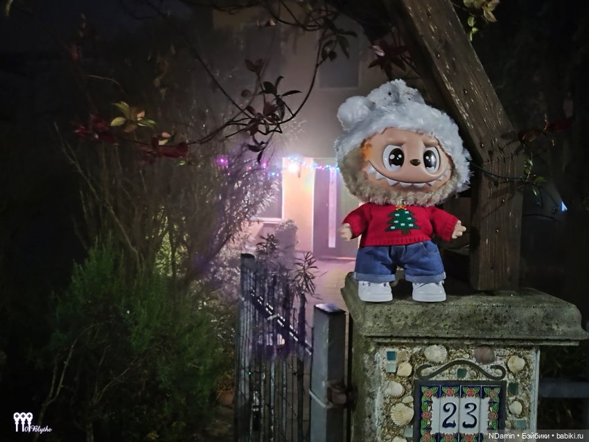 Приключения Бубуси. (Лабубу 38 см, FLIP WITH ME)