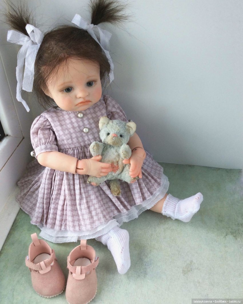 Милочка — Авторские шарнирные куклы своими руками: лепка (фото 2)