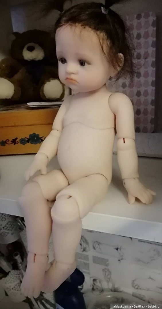 Милочка — Авторские шарнирные куклы своими руками: лепка (фото 5)