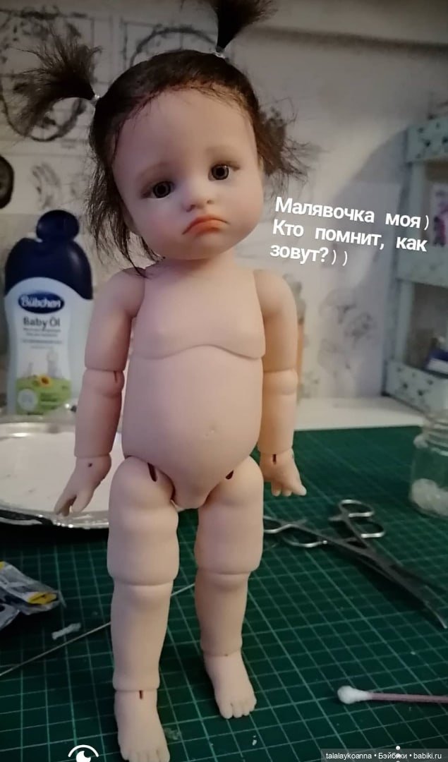 Милочка — Авторские шарнирные куклы своими руками: лепка (фото 6)