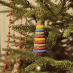 Елочная игрушка Пирамидка