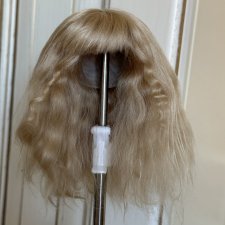 Паричок из козочки для лати и кукол схожего формата размера 5-6 инч. (13-15 см)