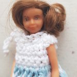 Винтажная девочка для кукольного домика  lundby