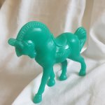 Лошадка СССР  пластмассовая.