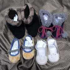 Обувь СССР детская можно на больших кукол